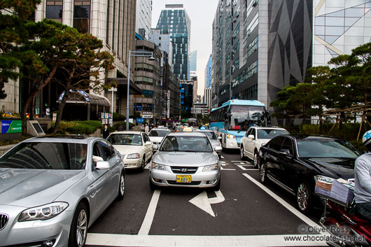 Seoul street scene