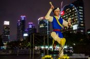 Travel photography:Seoul COEX complex by night, South Korea