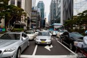 Travel photography:Seoul street scene, South Korea