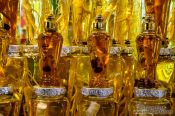 Travel photography:Bottled ginseng roots for sale at the Seoul night market, South Korea