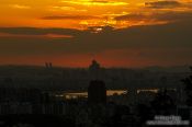 Travel photography:Sunset over Seoul, South Korea