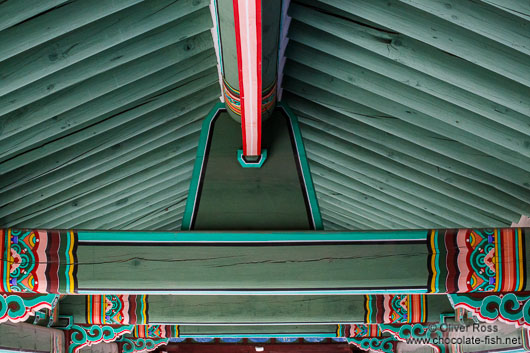 Roof detail of the Seoul Changdeokgung palace