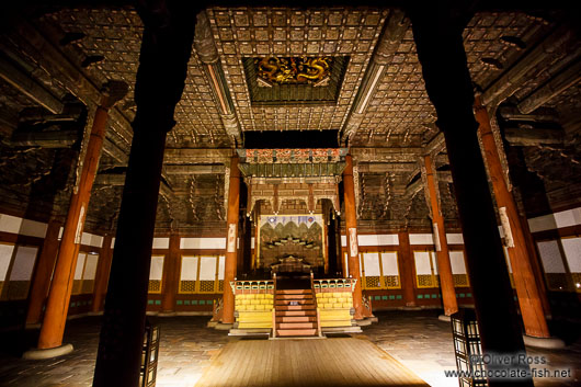 Seoul Deoksugung palace interior