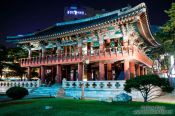 Travel photography:Bosingak pavilion in Seoul, South Korea