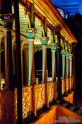 Travel photography:Seoul Deoksugung palace by night, South Korea