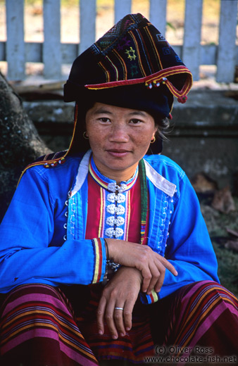 Woman at Luang Prabang market