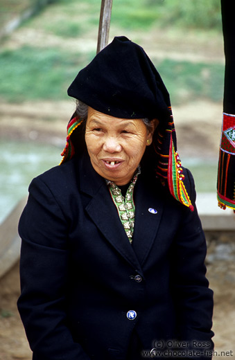 Woman at Luang Prabang market