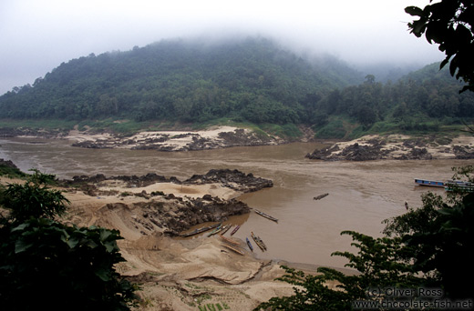 The Mekong river near Huay Xai