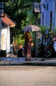 Travel photography:Street scene in Luang Prabang, Laos