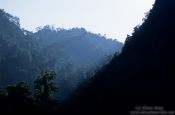 Travel photography:Mountains near Huay Xai, Laos