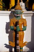 Travel photography:Temple guardian in Vientiane, Laos