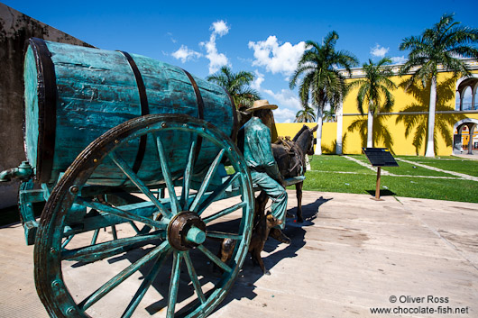 Sculpture in Campeche