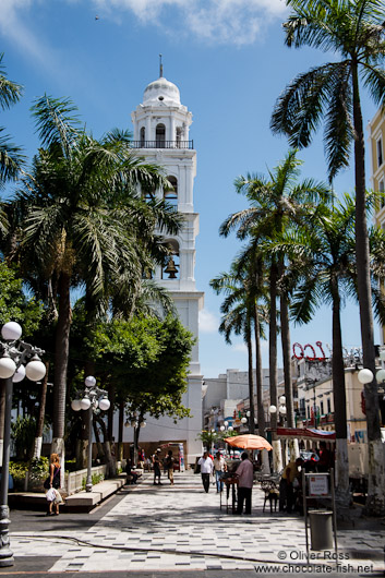 The main square in Veracruz