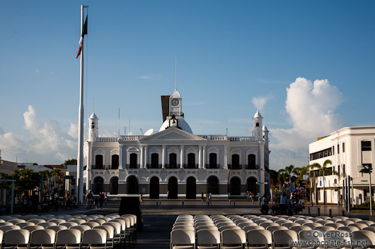 Main square in Villahermosa