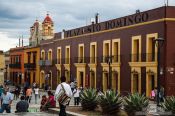 Travel photography:Houses in Oaxaca, Mexico