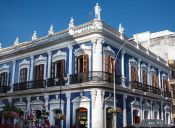 Travel photography:Colonial house in Villahermosa, Mexico