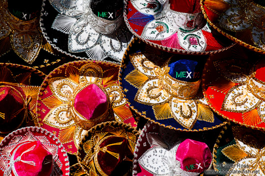 Chichen Itza sombreros for sale