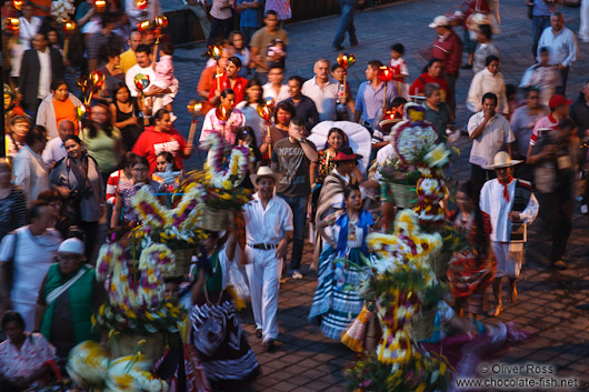 Town festival in Oaxaca