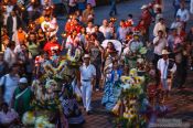 Travel photography:Town festival in Oaxaca, Mexico