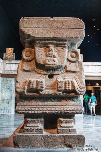 Goddes Chalchiutlicue at the Mexico City Anthropological Museum