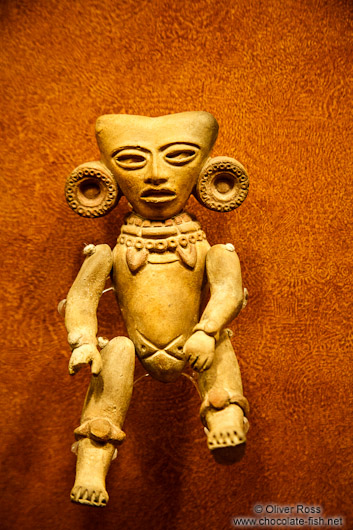 Small figure at the Mexico City Anthropological Museum