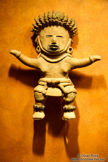 Sculpture at the Mexico City Anthropological Museum