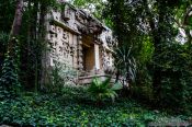 Travel photography:Mayan temple at the Mexico City Anthropological Museum, Mexico