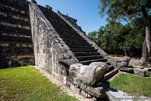 The Osario at the Chichen Itza archeological site