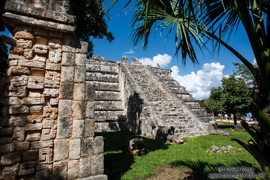 The Osario at the Chichen Itza archeological site