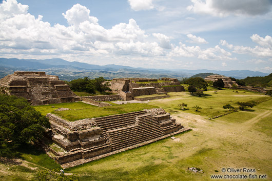 Oaxaca Monte Alban archeological site