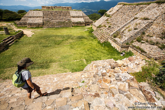 Oaxaca Monte Alban archeological site