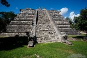 Travel photography:The Osario at the Chichen Itza archeological site, Mexico