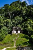 Travel photography:Palenque archeological site, Mexico