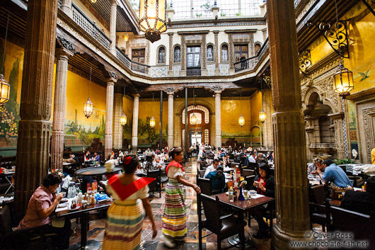 Interior of the Casa de los azulejos