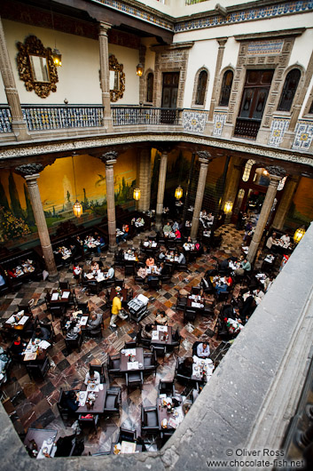 Interior of the Casa de los azulejos