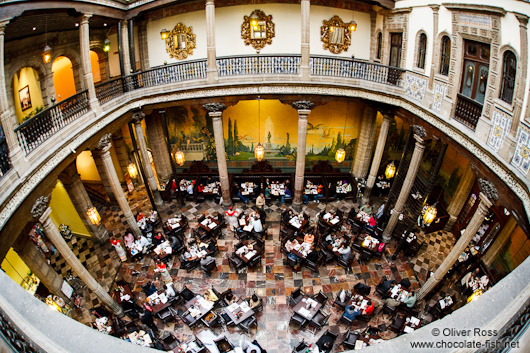 Interior of the Casa de los azulejos