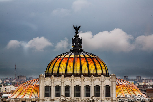 Cupola of the Palacio de Bellas Artes