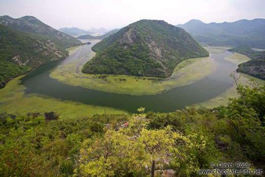 Skadarsko jezero National Park in bad weather