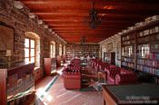 Travel photography:Library inside the castle in Budva, Montenegro
