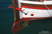 Travel photography:Boat detail, Montenegro