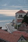 Travel photography:Perast at dusk, Montenegro