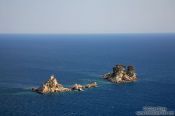 Travel photography:Islands with church off the Petrovac coast, Montenegro