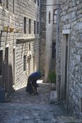Travel photography:Small alley in Ulcinj, Montenegro
