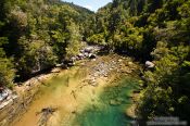 Travel photography:River in Abel Tasman National Park, New Zealand