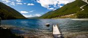 Travel photography:Jetty at Lake Rotoiti, New Zealand