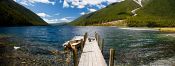 Travel photography:Jetty at Lake Rotoiti, New Zealand