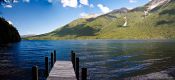 Travel photography:Jetty at Lake Rotoiti, New Zealand