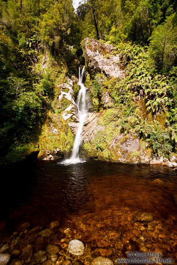 Dorothy Falls near Lake Kaniere 