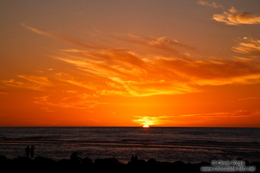 Hokitika sunset