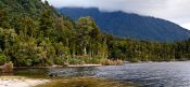 Travel photography:Lake Kaniere near Hokitika , New Zealand